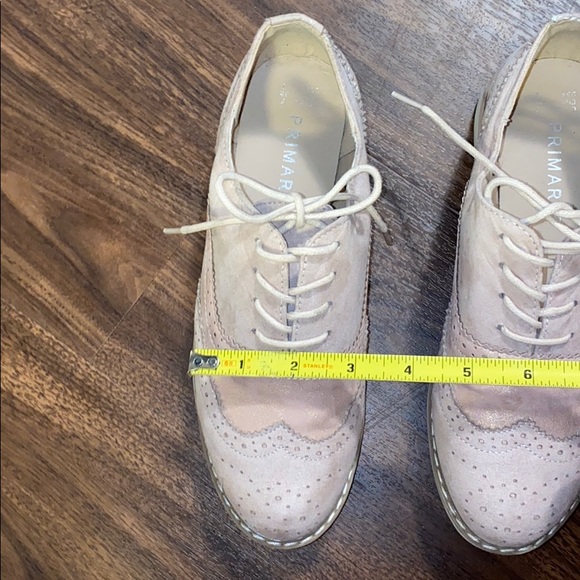 ROSE GOLD PINK SUEDE SHOES - Picture 9 of 10